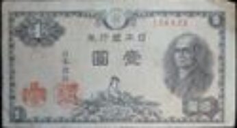 日本銀行券１円二宮尊徳の取引価格と価値